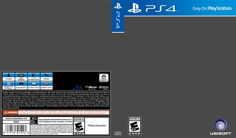 Ps4 Game Cover Template