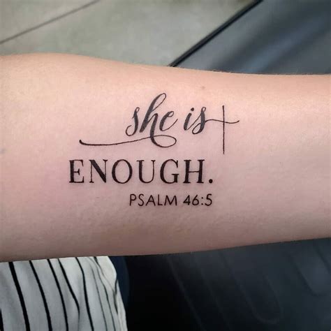 Psalm 46 5 Tattoo
