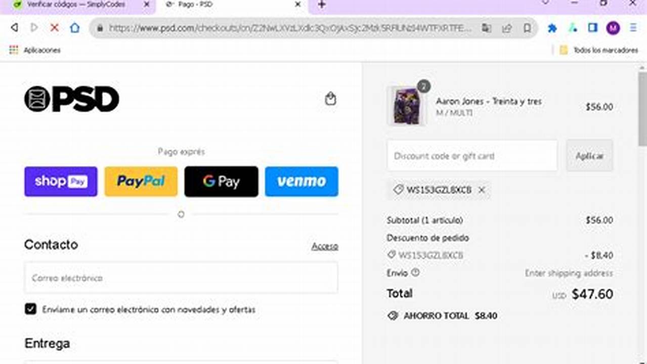 Psd Discount Code 2024