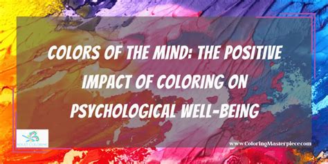 Psychological Benefits of Digital Coloring