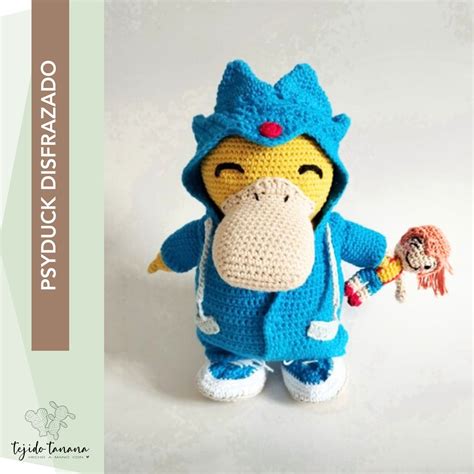 Psyduck Crochet Pattern