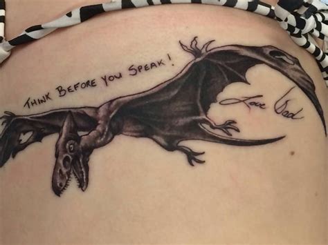 Dotwork pterodactyl tattoo Tattoos, Dinosaur tattoos, Ink