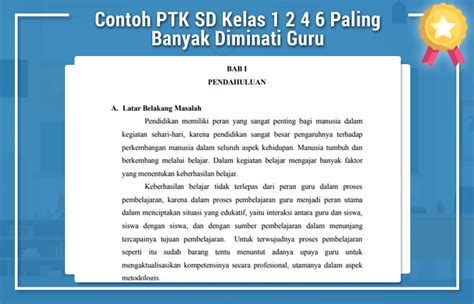 Ptk Di Sd