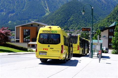 Public Transportation Colorful Mountain