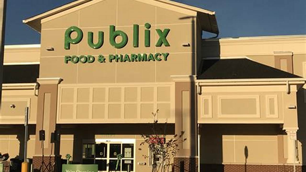 Publix New Store Openings 2024