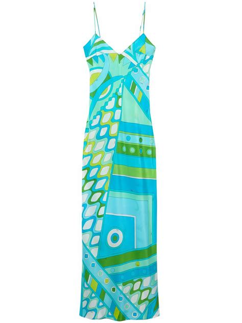 Pucci Long Summer Dress Designer