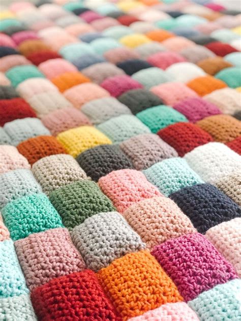 Puff Blanket Crochet
