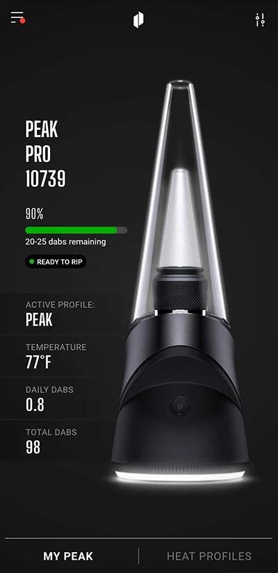 Puffco Peak Pro's Next Level Vaping Experience with Innovative App!