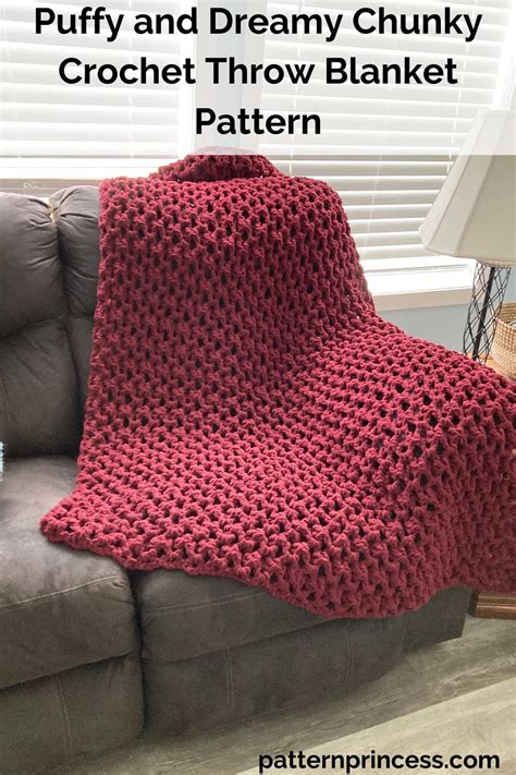 Puffy Blanket Crochet