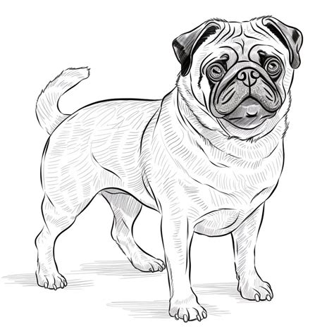 Pug Color Page