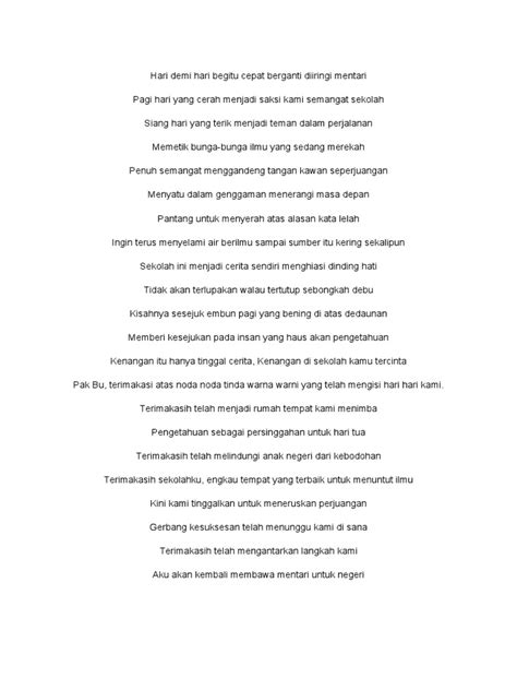 Puisi 1 Halaman