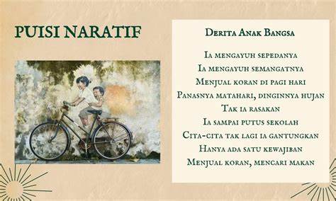 Puisi Naratif