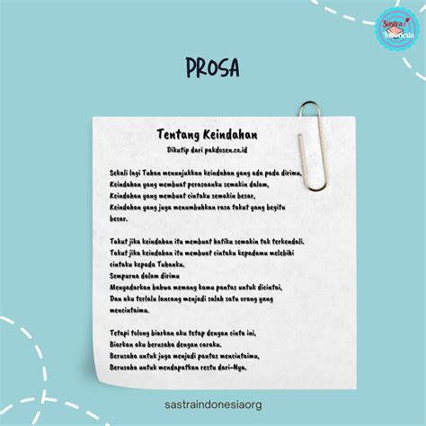 Puisi Prosa