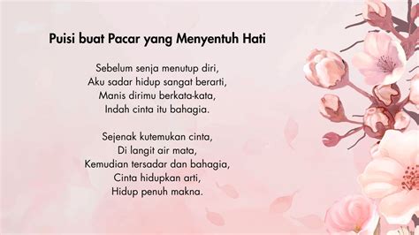 Puisi Romantis Untuk Calon Pacar