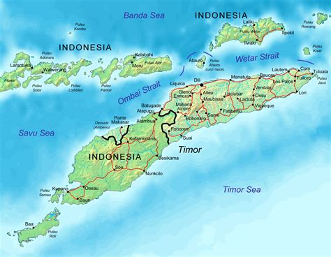 Pulau-pulau di Timor Leste