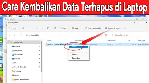 Pulihkan File Terhapus: Mudah & Cepat!