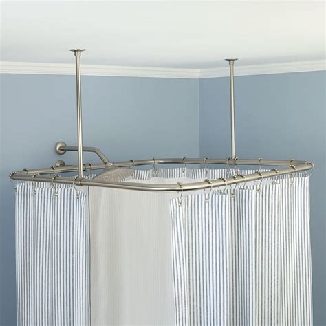 Shower Curtain Rods Ceiling Mount Shower curtain rods, Curtains, Curtain rods