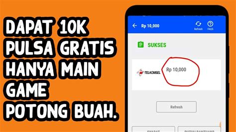 Pulsa Gratis 10k