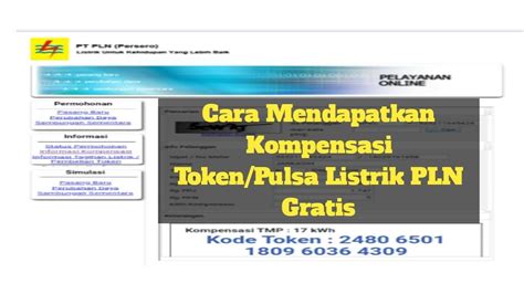 Pulsa Token Gratis Dari Pln