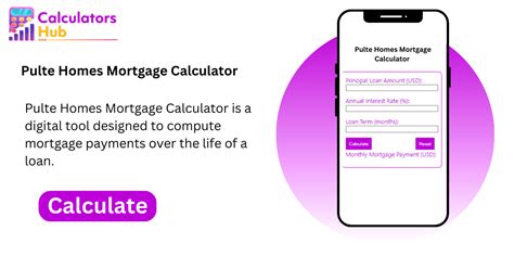 Pulte Mortgage Calculator