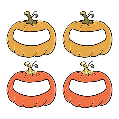 Pumpkin Name Tags Printable