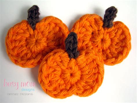 Pumpkin Applique Crochet Pattern