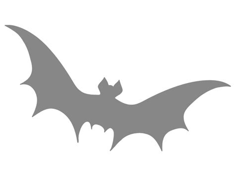 Pumpkin Bat Template