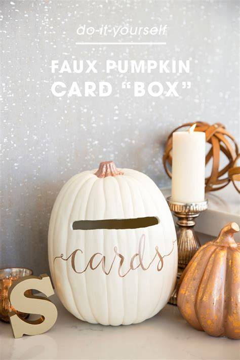 Pumpkin Card Box