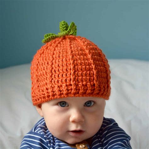 Pumpkin Crochet Hat