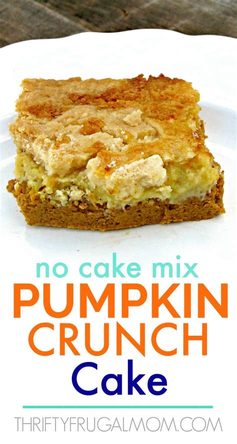 Pumpkin Crunch Recipe Without Cake Mix