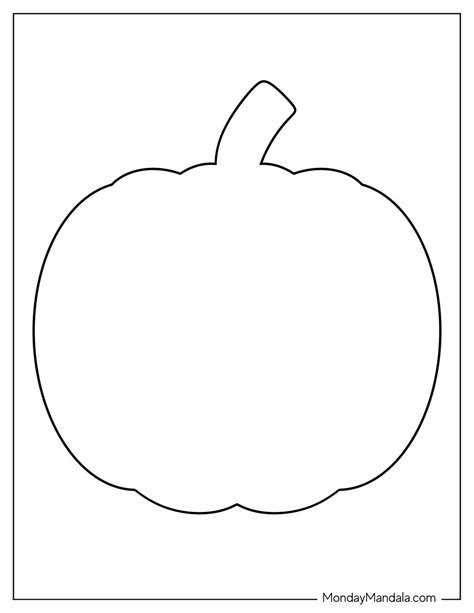 Pumpkin Cut Out Template Free