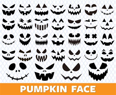 Carve Out Smiles with Pumpkin Faces SVG: Your Ultimate Guide to Perfectly Spooky Designs