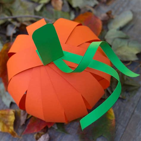 Pumpkin Paper Craft