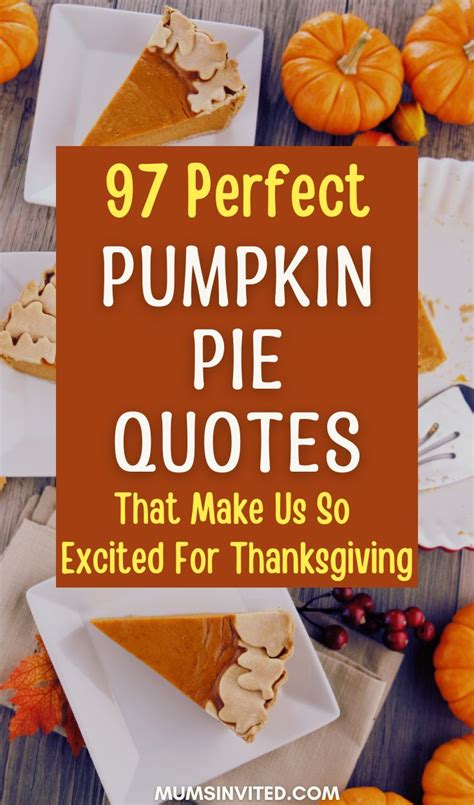 Pumpkin Pie Quotes