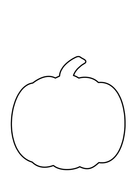 Pumpkin Template Outline