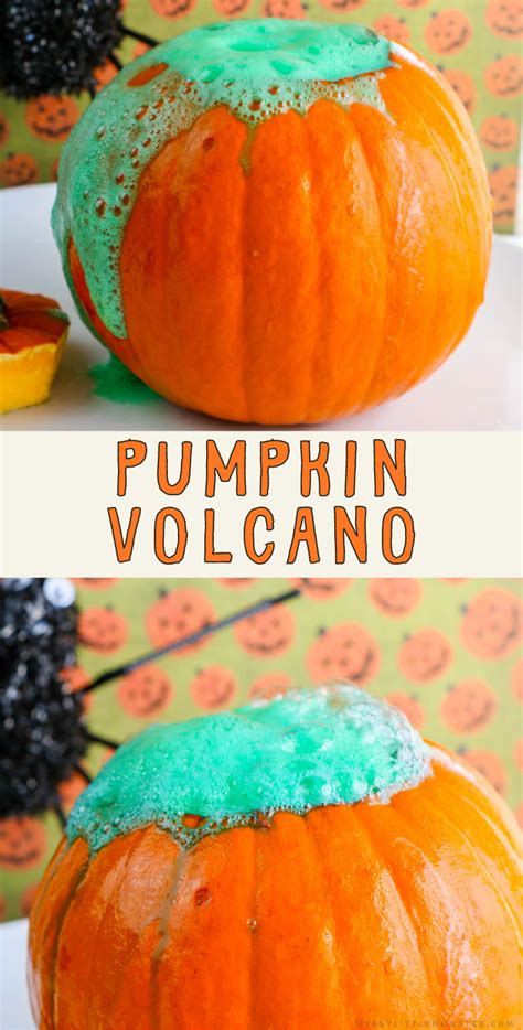 Pumpkin Volcano Experiment Worksheet