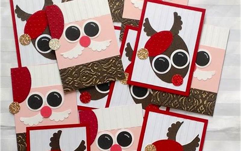 Punched Christmas Cards