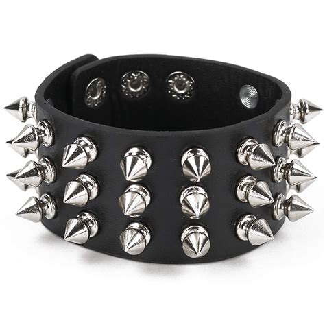 Punk Leather Bracelets