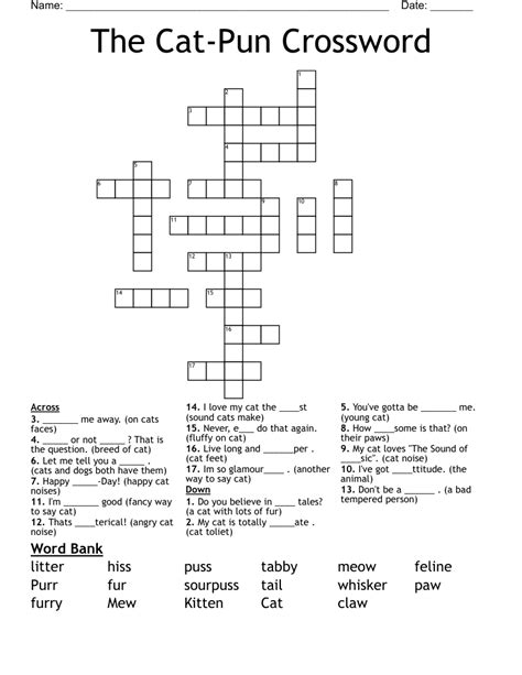 Puns Crossword