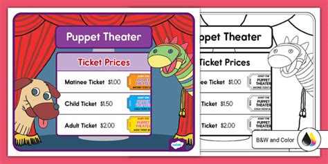 Puppet show tickets