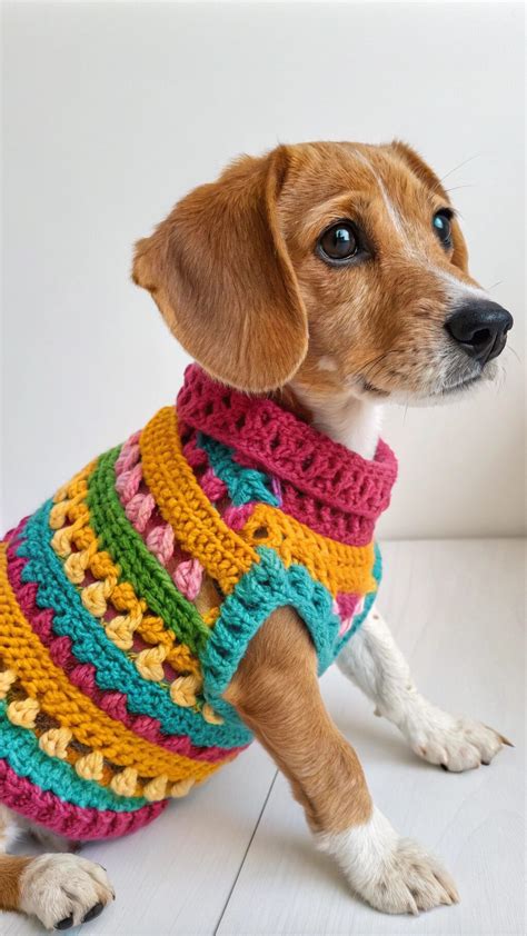 Puppy Sweater Crochet