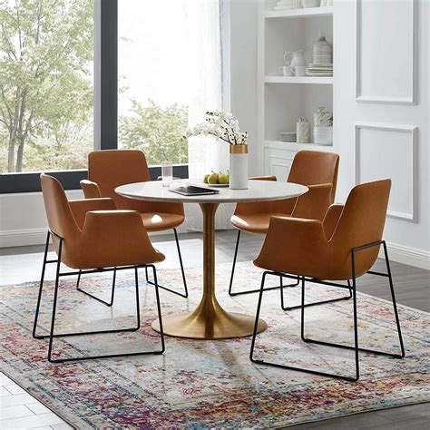 Purchase Mid Century Modern Round Dining Table