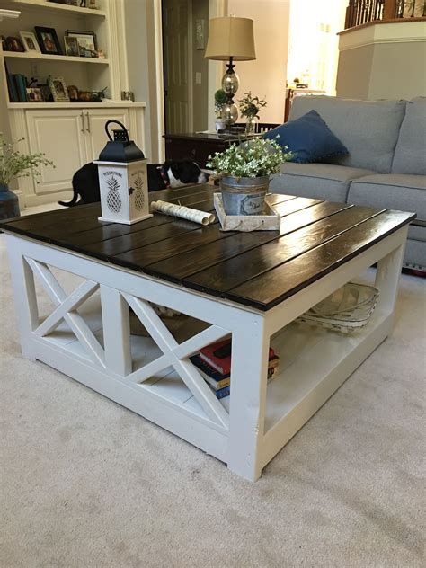 Purchase Online Farmhouse Coffee Table With Storage