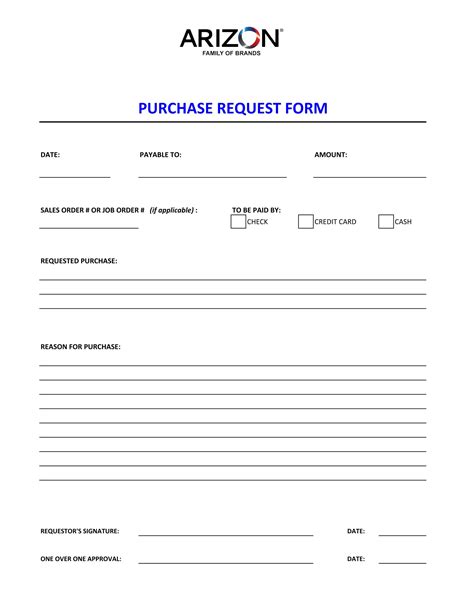 Purchase Request Form Template for EXCEL Excel Templates