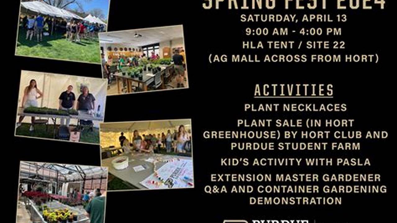 Purdue Spring Fest 2024 Dates