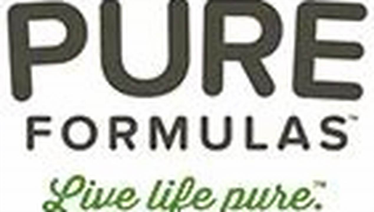 Pure Formulas Coupon Code 2025