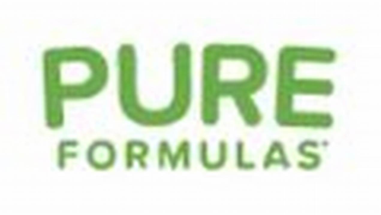 Pure Formulas Coupon Code April 2025