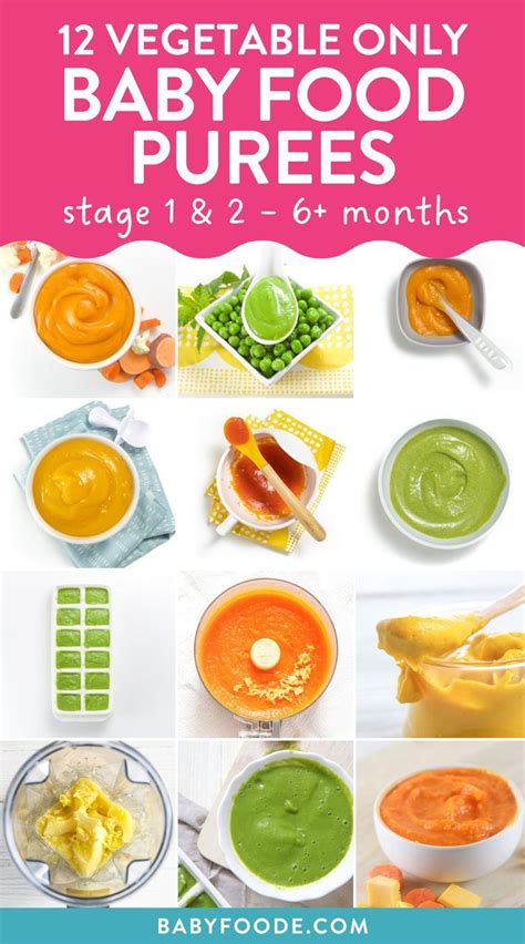 Pureed Food Recipes For Babies