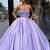 Purple And White Sweet 16 Dresses