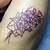 Purple Flower Tattoos